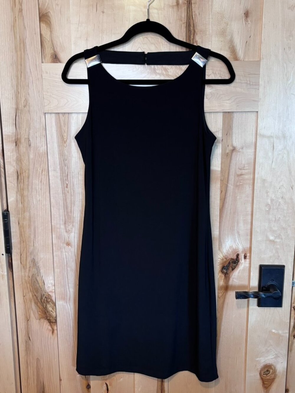 New NWT White House Black Market Cutout Back Dress S Black 570271184 LBD